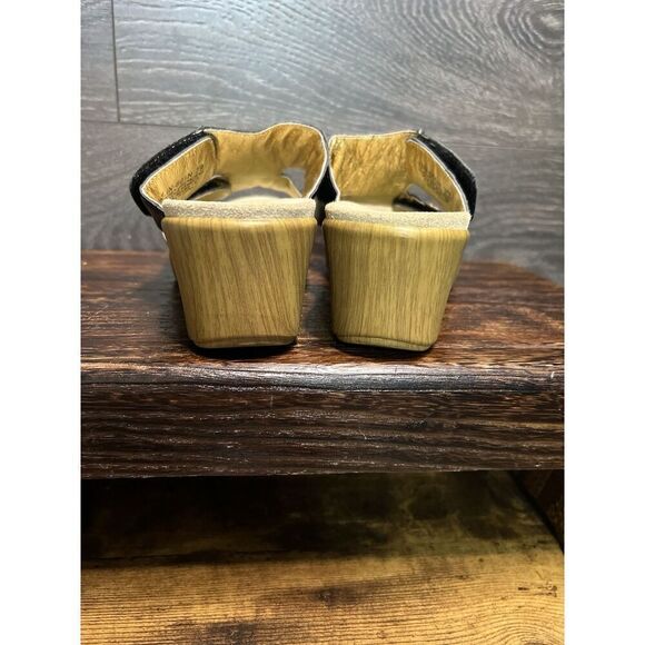 Alegria Linn Embroidered Leather Open Toe Clog Sandal,  EU 39 Women's 8.5. NWOT - Picture 8 of 12